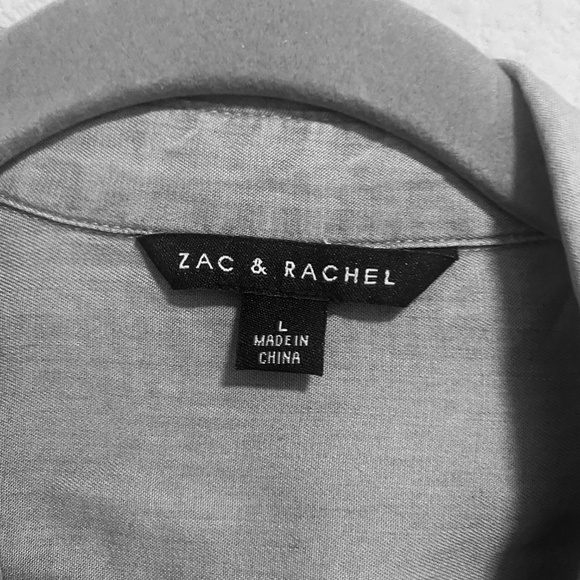 Zac & Rachel L Light Blue Tunic - Picture 3 of 3